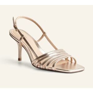 Reformation Women's Gold Sandals